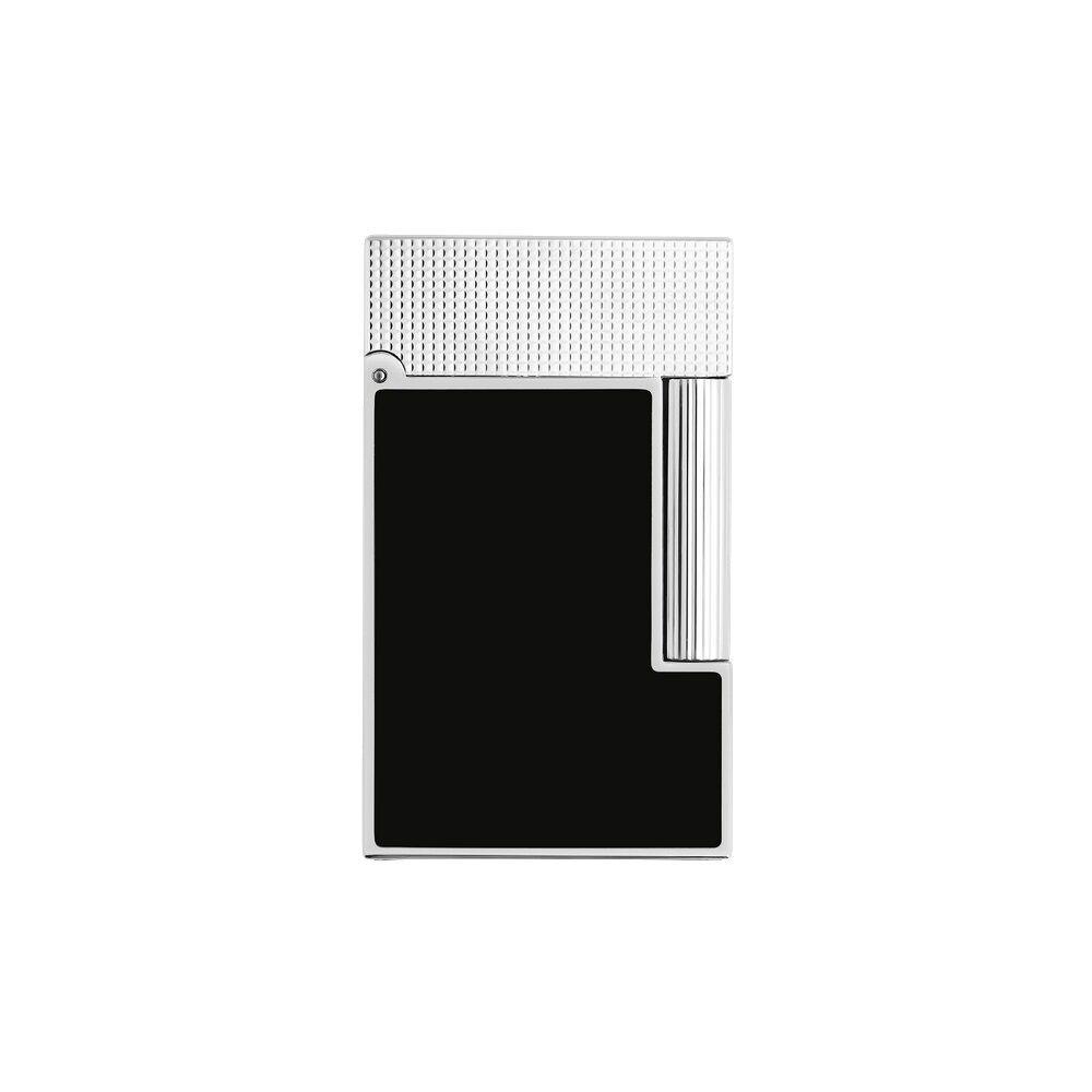 St.Dupont Feuerzeug Ligne2 Cling Palladium schwarz