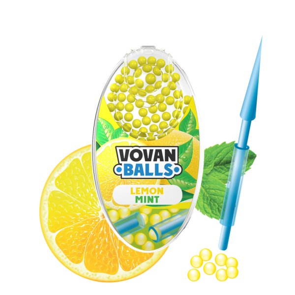 Vovan Balls Aromakapsel Lemon Mint 100er
