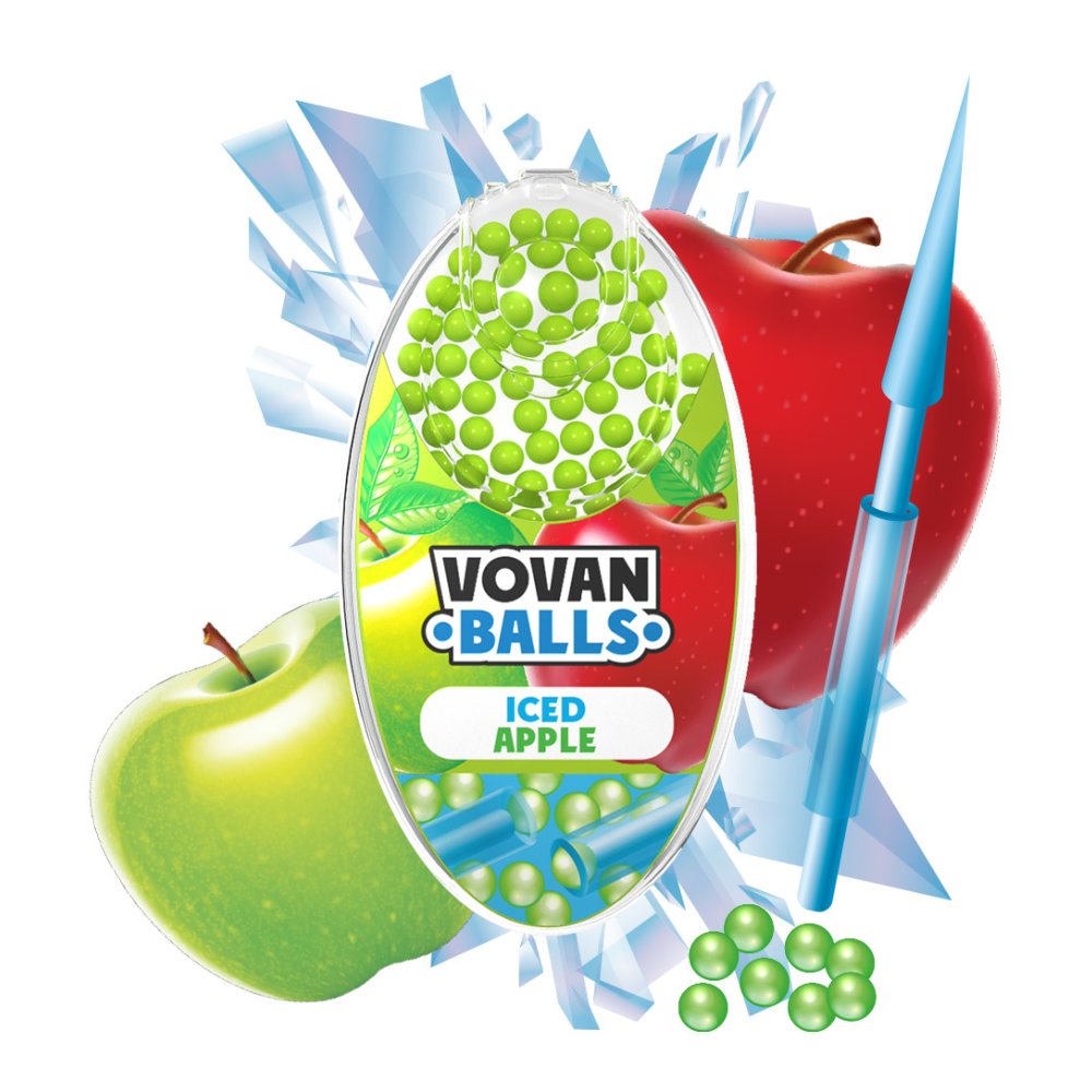 Vovan Balls Aromakapsel Iced Apple 100er