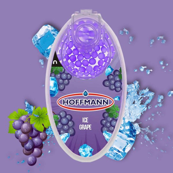 Hoffmann Aromakapsel Ice Grape 100er
