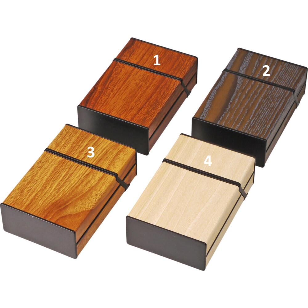 Zigarettenbox Pop Up Holzdesign 20er Design 1