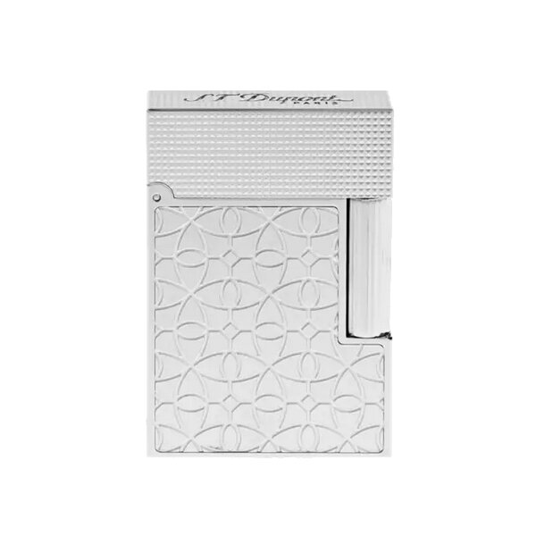 St.Dupont Feuerzeug Ligne2 Small Platinum Arabesque
