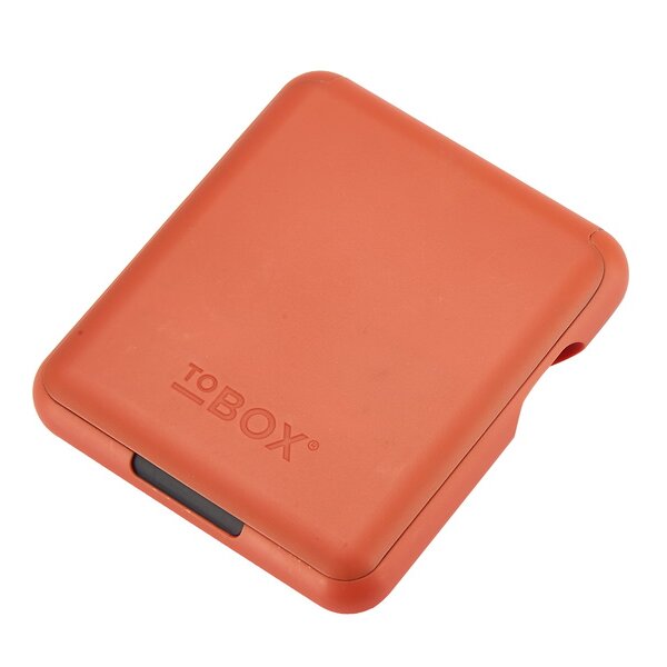 ToBox case for loose tobacco and accessories, orange
