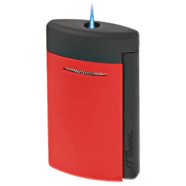 ST.DUPONT Feuerzeug Minijet 3 Black & Red 010849