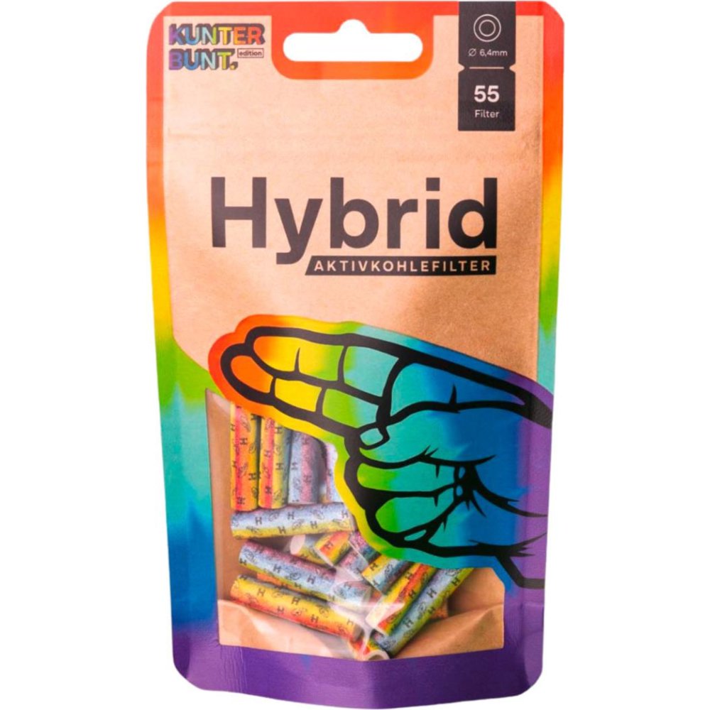 HYBRID Supreme Filters Rainbow 6,4mm 55er