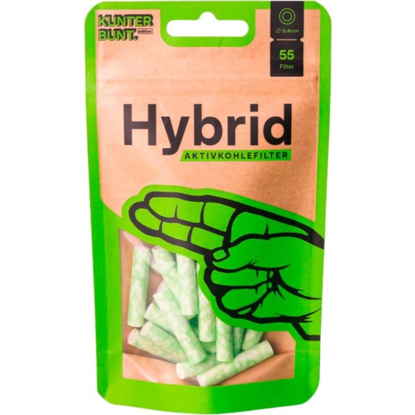 HYBRID Supreme Filters Lime 6,4mm 55er