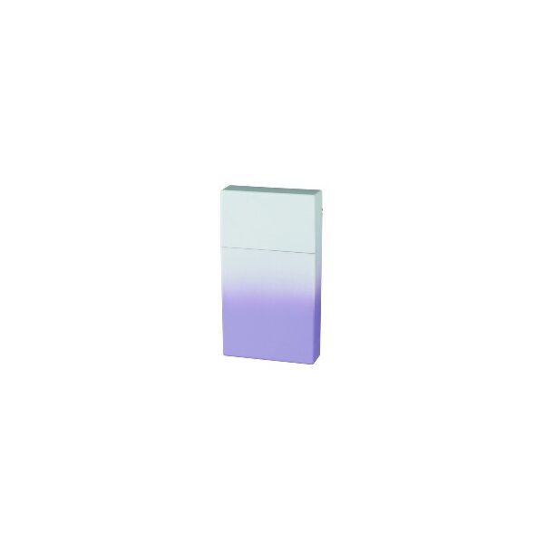 Zigarettenbox Kunststoff Slim lila