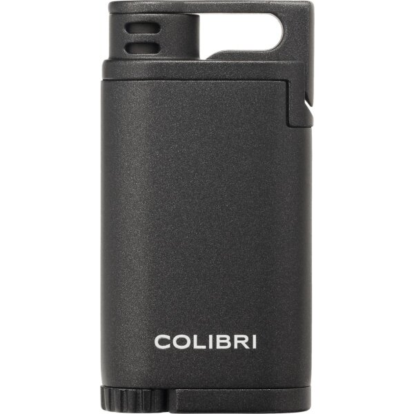 COLIBRI Feuerzeug Belmont II schwarz