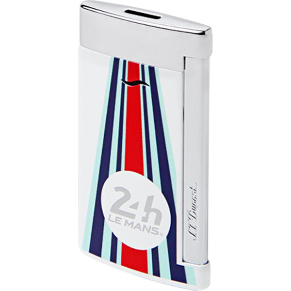 St.Dupont Feuerzeug Slim7 Le Mans weiß/chrom 027788