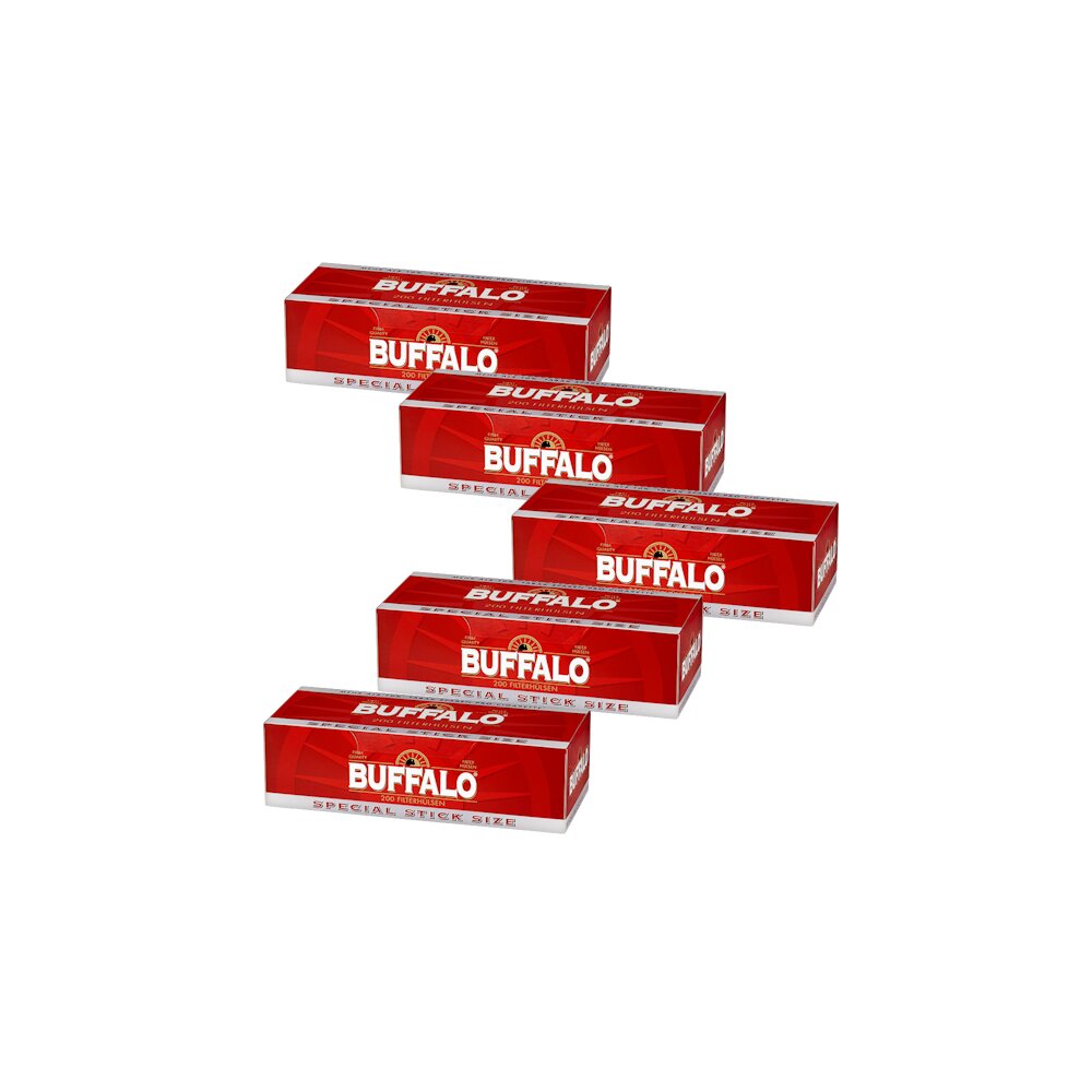 Buffalo Special Stick Size Hülsen 5x200er