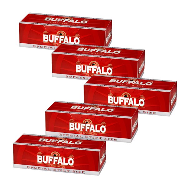 Buffalo Special Stick Size Hülsen 5x200er