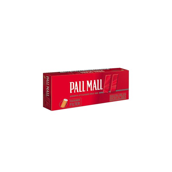 Pall Mall Red Xtra Hülsen 5x200er