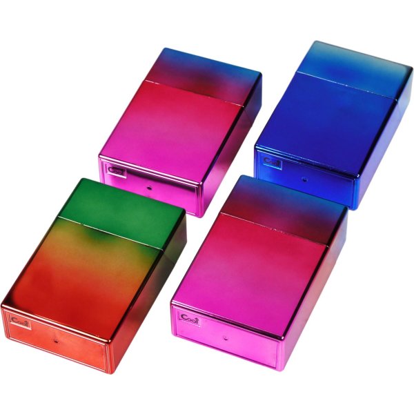Zigarettenbox Kunststoff Rainbow 20er