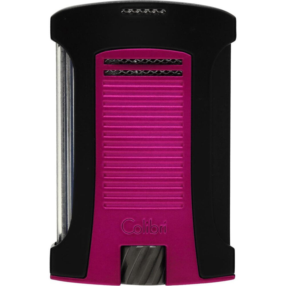 COLIBRI Feuerzeug Daytona II pink/schwarz