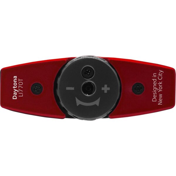 COLIBRI Feuerzeug Daytona II rot/schwarz