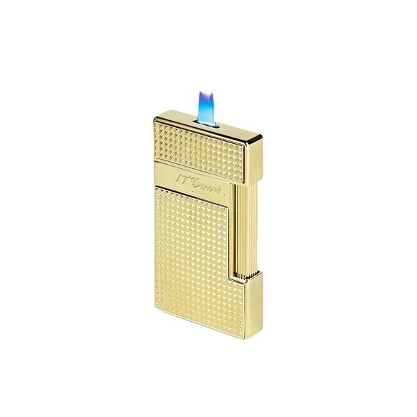 St.Dupont Feuerzeug Slimmy Diamond Gold 028009