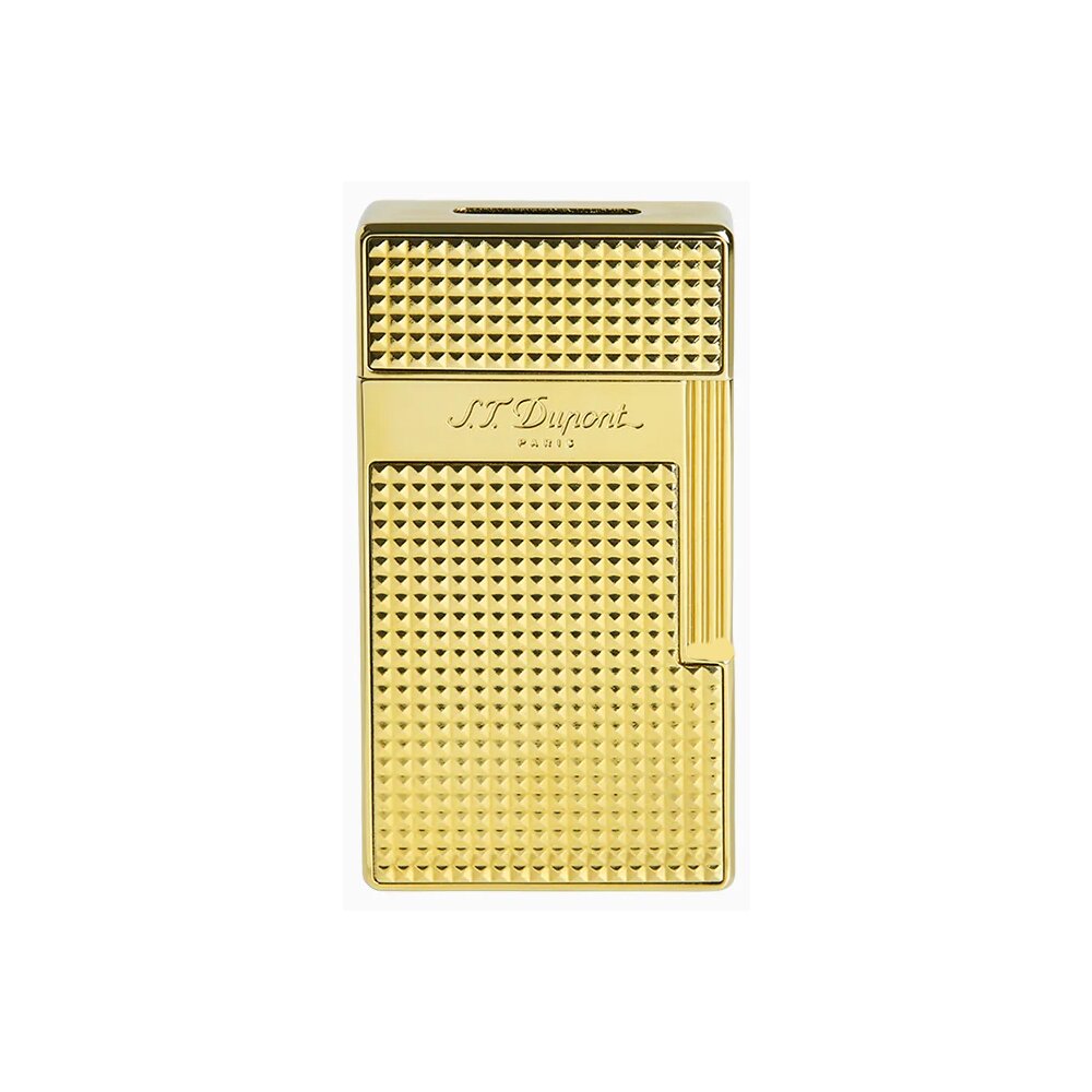 ST.DUPONT Feuerzeug Biggy Diamond gold 025009
