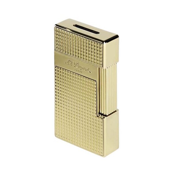 ST.DUPONT Feuerzeug Big Daddy Diamond gold 025009