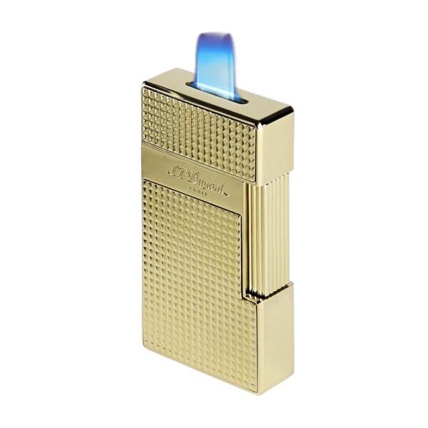ST.DUPONT Feuerzeug Biggy Diamond gold 025009