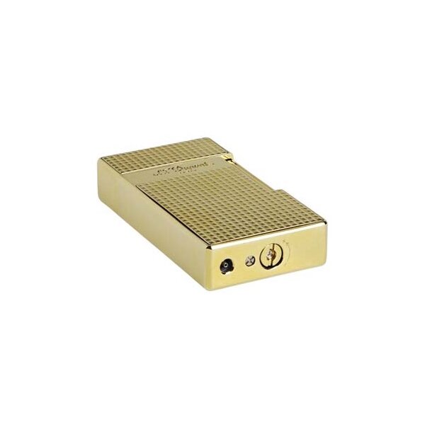 ST.DUPONT Feuerzeug Biggy Diamond gold 025009
