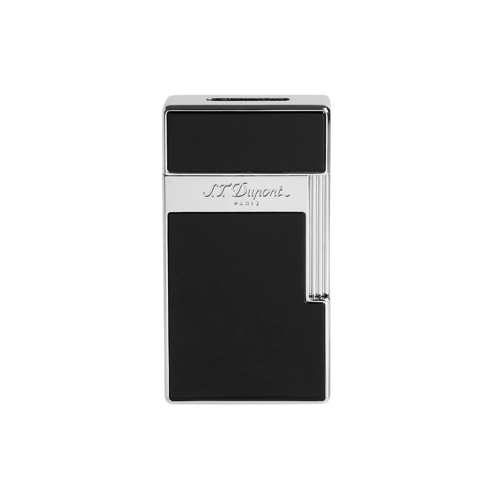 ST.DUPONT Feuerzeug Biggy Schwarzlack/Chrom 025001