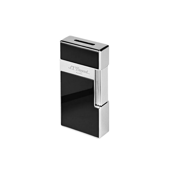 ST.DUPONT Feuerzeug Biggy Schwarzlack/Chrom 025001