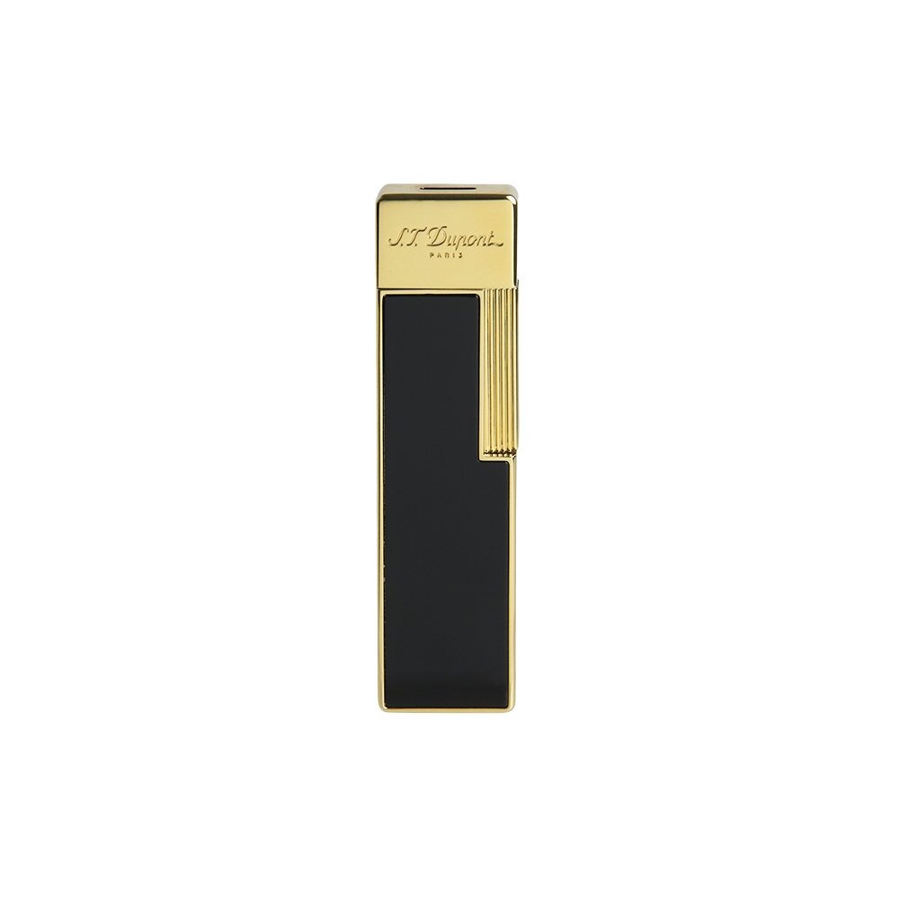 St.Dupont Feuerzeug Twiggy schwarz/gold 030002