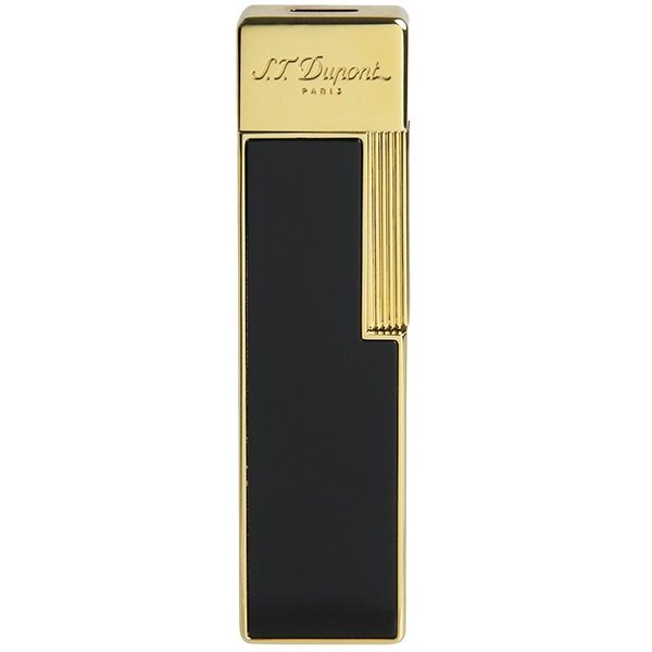 St.Dupont Feuerzeug Twiggy schwarz/gold 030002