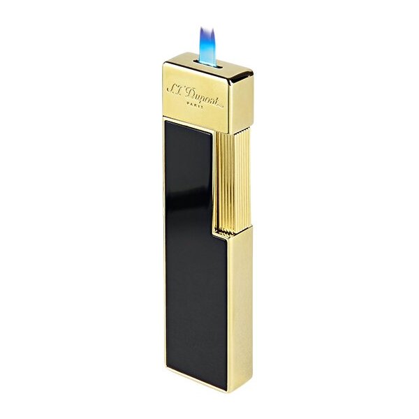 St.Dupont Feuerzeug Twiggy schwarz/gold 030002