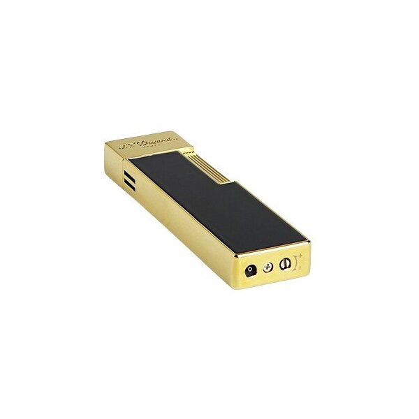 St.Dupont Feuerzeug Twiggy schwarz/gold 030002