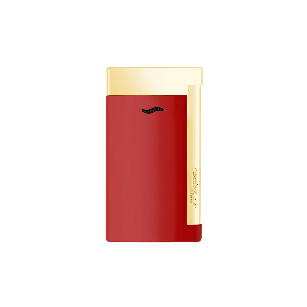 St.Dupont Feuerzeug Slim7 Dragon rot/gold 027774