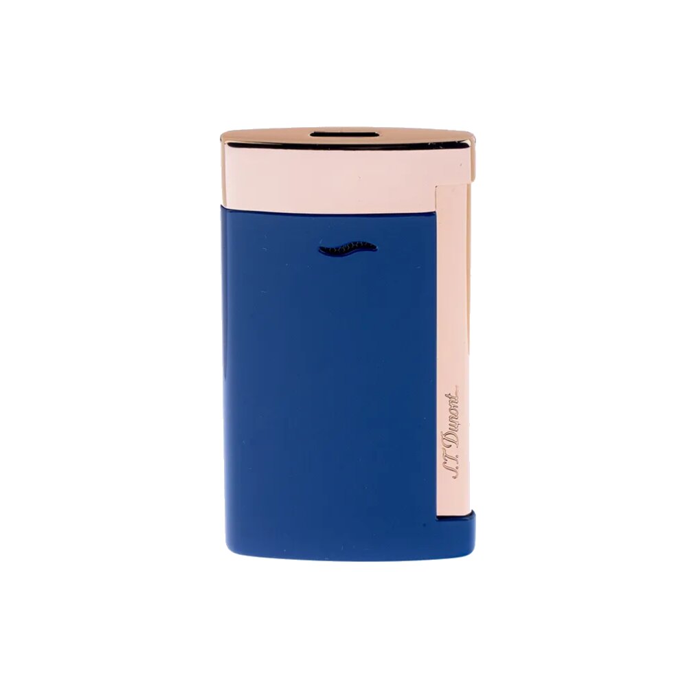 St.Dupont Feuerzeug Slim7 Dragon blau/rosegold 027773