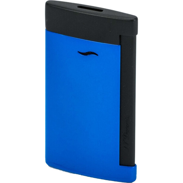 St.Dupont Feuerzeug Slim7 Fluo blau schwarz 027771