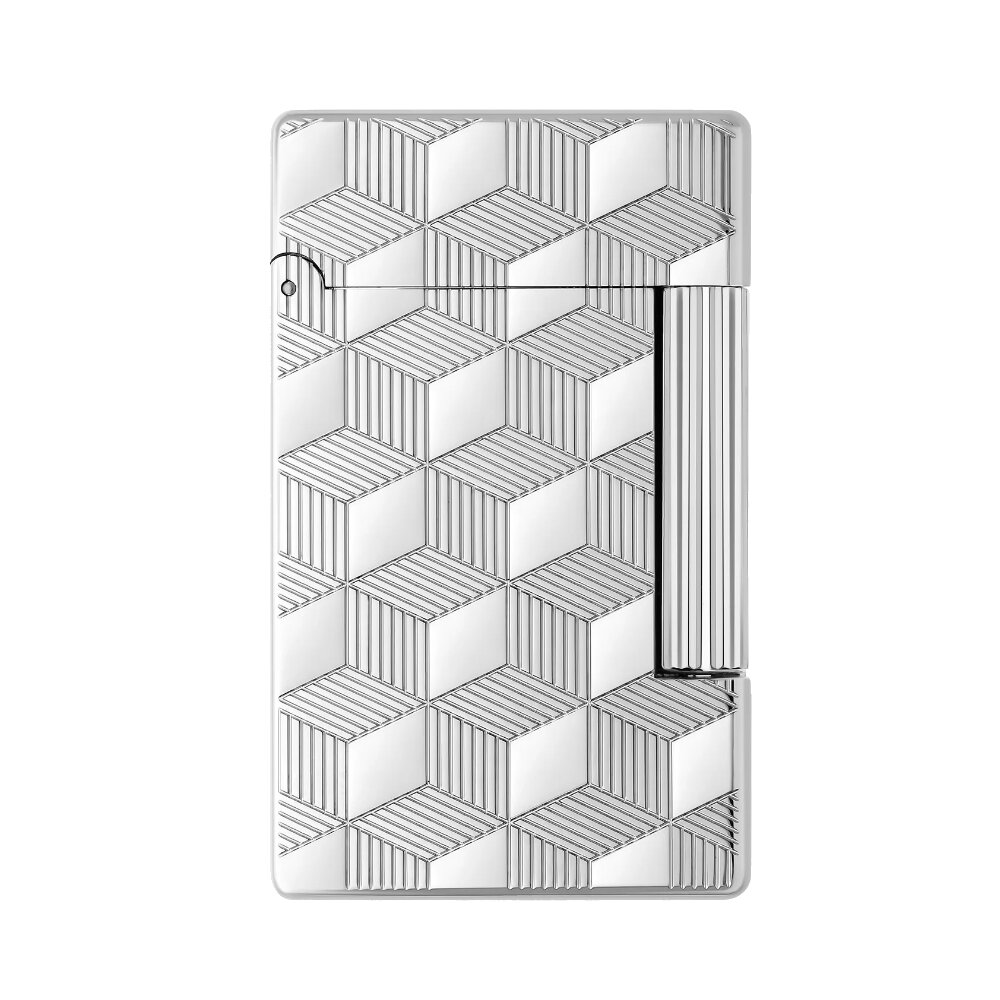 St.Dupont Feuerzeug Initial Cube Palladium 020840