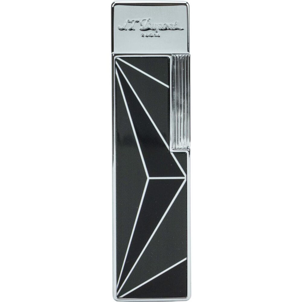 St.Dupont Feuerzeug Twiggy schwarz/chrom 030070