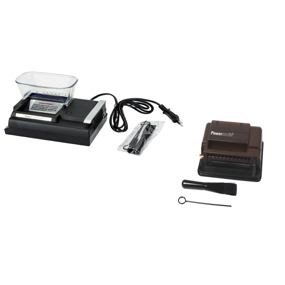 Stopfmaschinen-Set Powermatic IV elektrisch & Powermatic Mini manuell