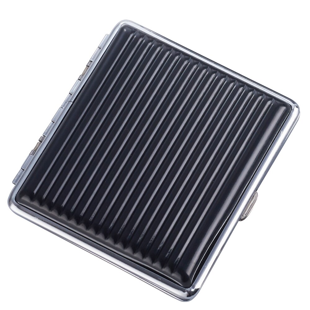 Champ Zigarettenetui Metall 20er schwarz