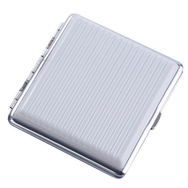 Champ Zigarettenetui Metall 20er weiss