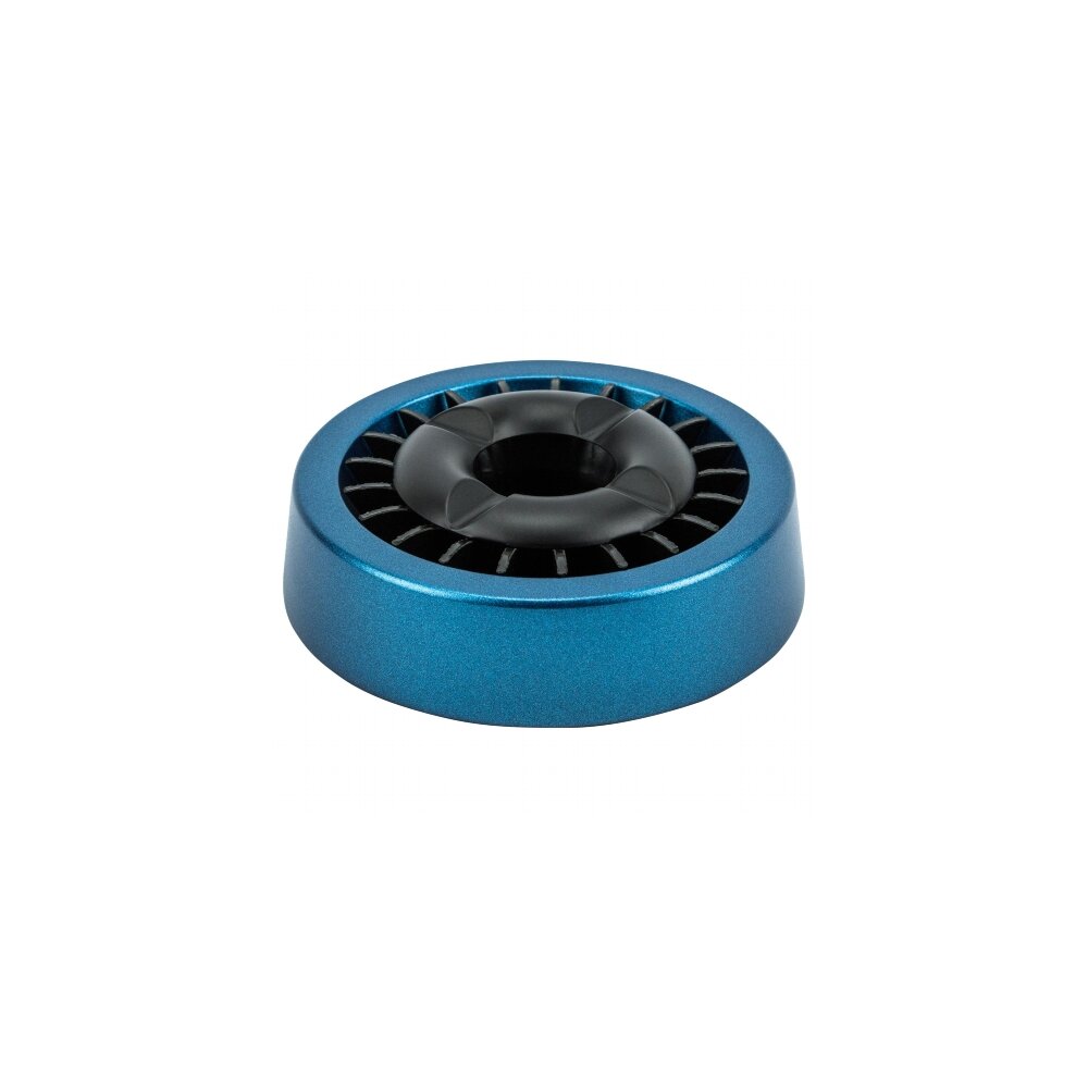Ascher Metall blau/schwarz Sterneinsatz