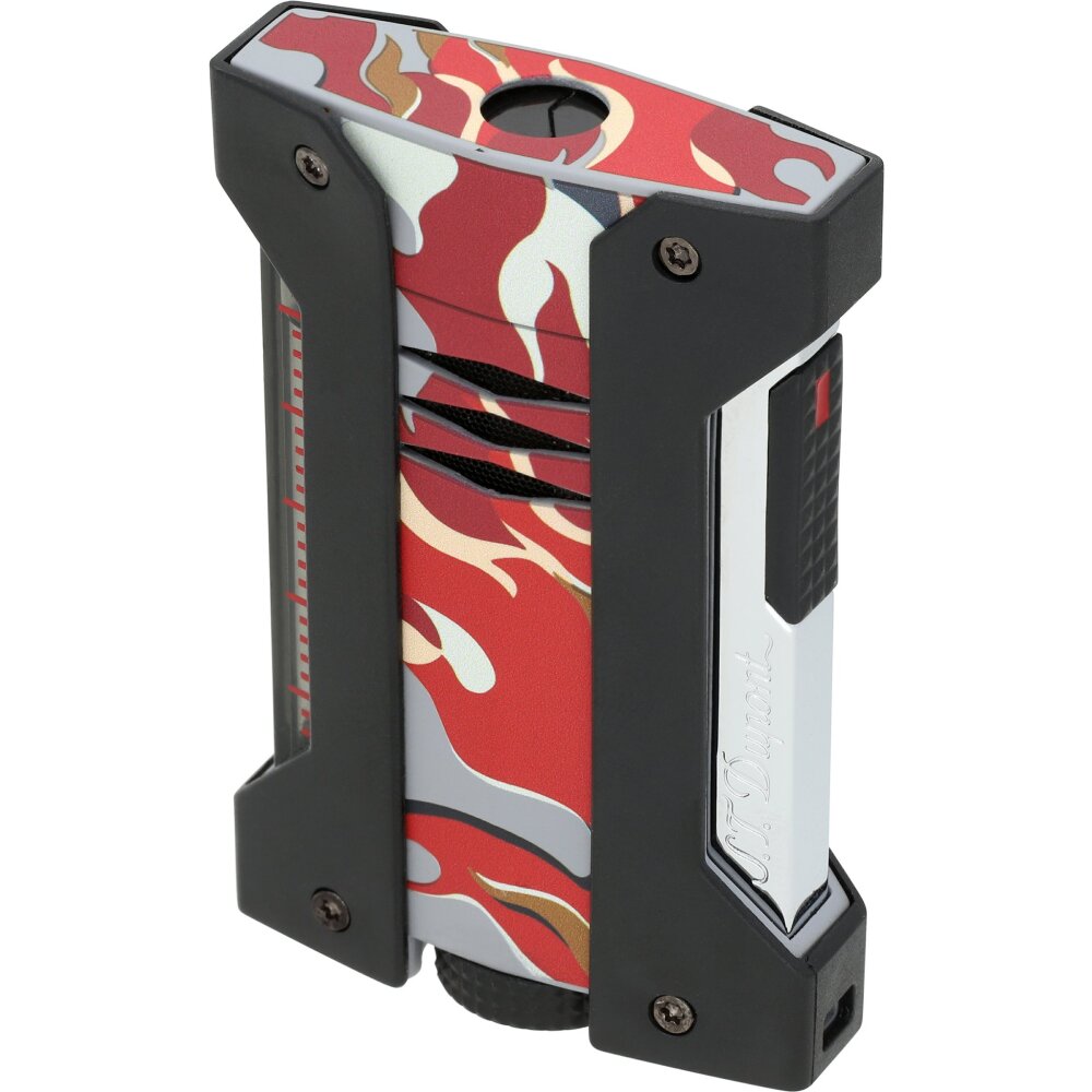 St.Dupont Feuerzeug Defi Extreme Camo Red 021451