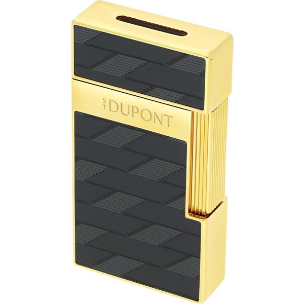 DUPONT Biggy Monogramm gold/schwarz  Jet