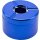 Ascher Aluminium mit Drehverschluss blau Ø 80mm, H 55mm