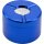 Ascher Aluminium mit Drehverschluss blau Ø 80mm, H 55mm