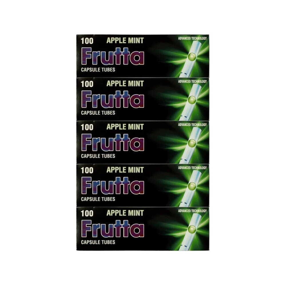 5x Frutta Hülsen Apple & Mint 100er