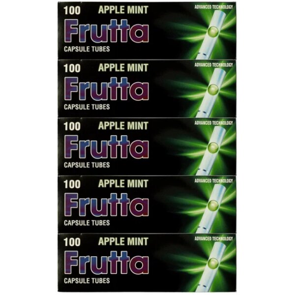 5x Frutta Hülsen Apple & Mint 100er