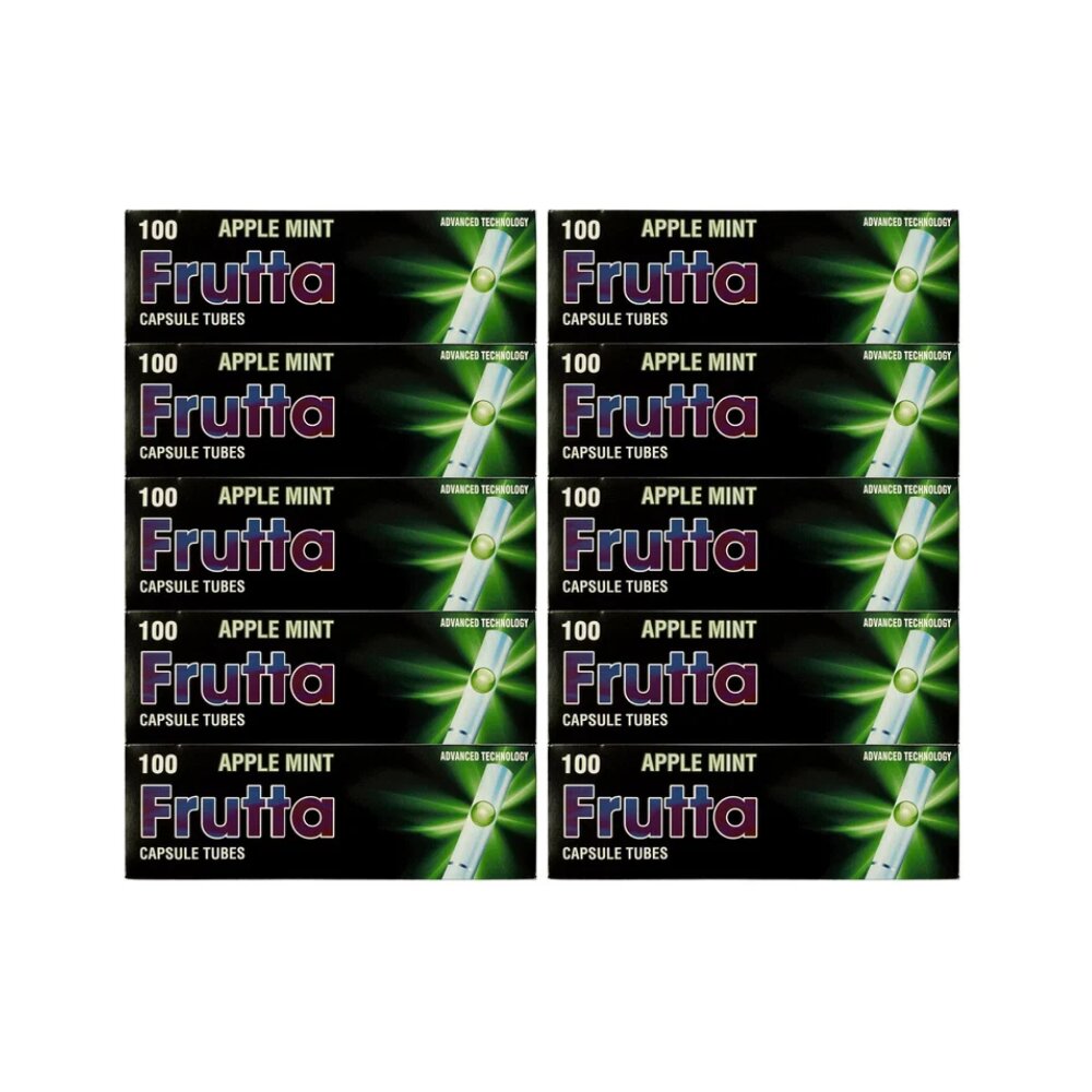 10x Frutta Hülsen Apple & Mint 100er