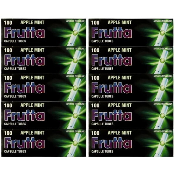 10x Frutta Hülsen Apple & Mint 100er