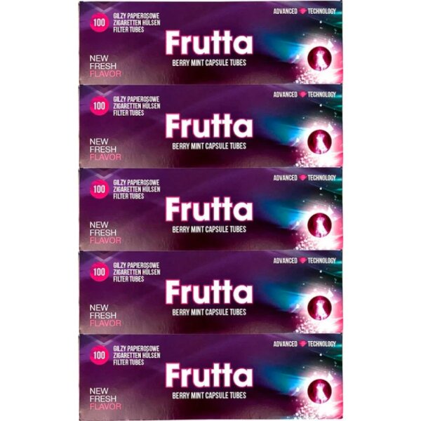 5x Frutta Hülsen Berry & Mint 100er