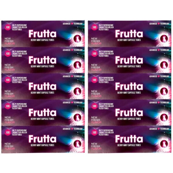 10x Frutta Hülsen Berry & Mint 100er