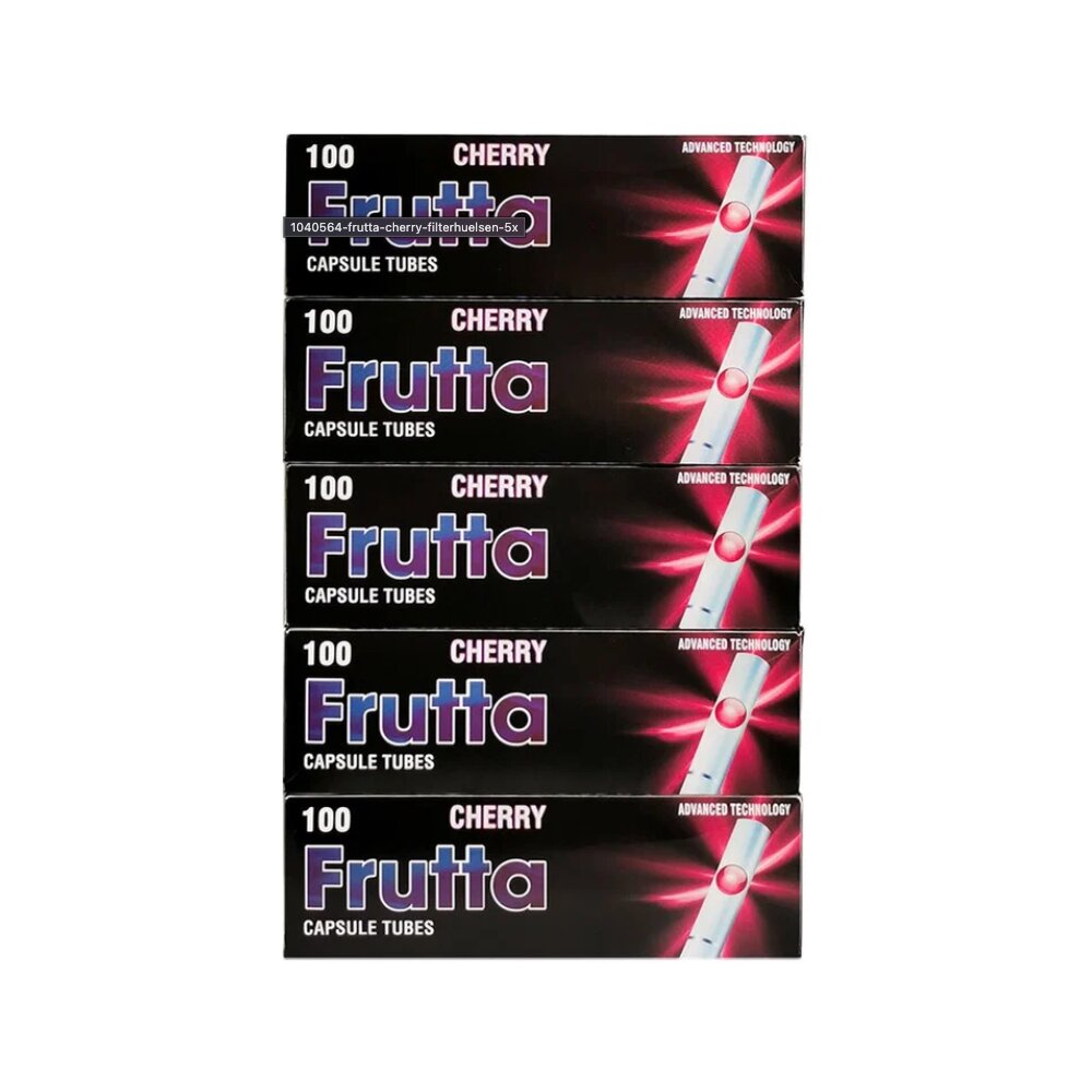 5x Frutta Hülsen Cherry 100er